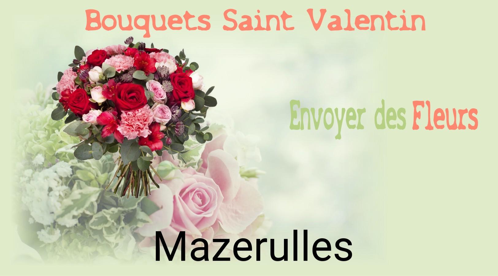 Roses de Saint-Valentin livrées à Mazerulles